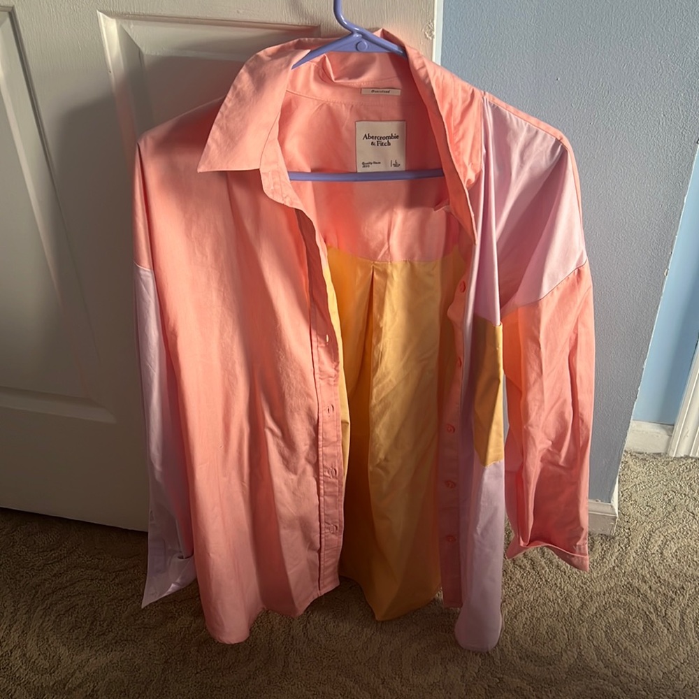 Abercrombie Oversized Button Up
